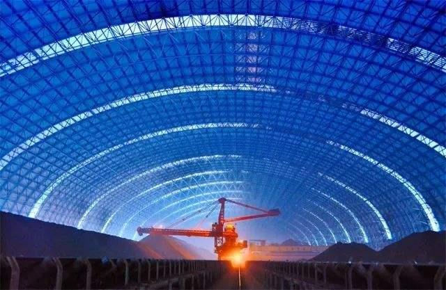 定西亿优钢构工程师为您解析原料场封闭技术的特点和类型